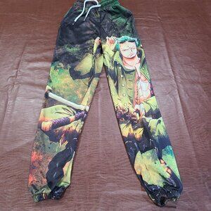 Boys Roronoa Zoro One Piece anime joggers Boys Size Small